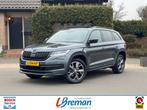 Skoda KODIAQ 1.5 TSI ACT 7Pers. SPORTLINE DSG Panorama dak t, Auto's, Skoda, Huisgarantie, 4 cilinders, Blauw, 7 stoelen