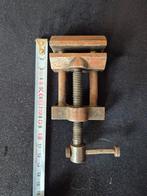 Vintage Precisie Professionele Persboor Bankschroef, Ophalen of Verzenden, Gebruikt