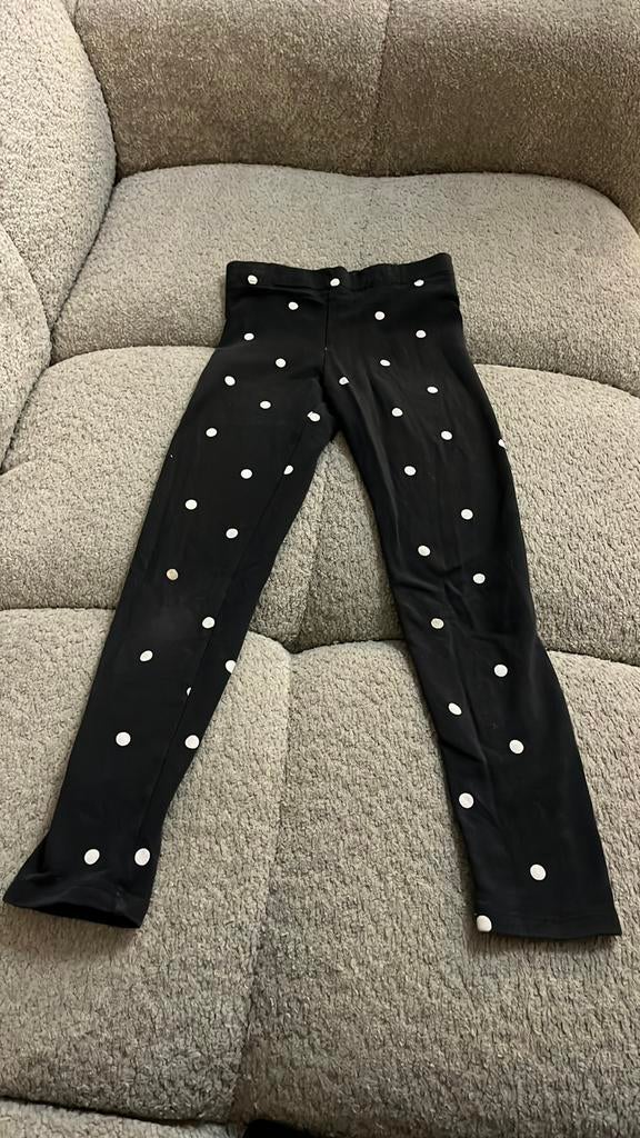 H&M legging met stippen – maat 122, Kinderen en Baby's, Kinderkleding | Maat 122, ., Ophalen of Verzenden, Zo goed als nieuw, .