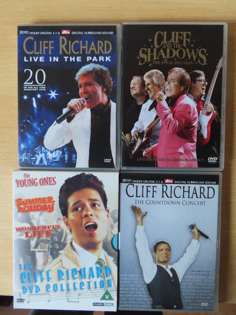 DVD Cliff Richard, Cd's en Dvd's, Alle leeftijden, Ophalen of Verzenden, Zo goed als nieuw
