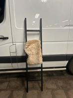 Decoratieve ladder zwart metaal, Ophalen, Zo goed als nieuw