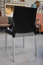 4 zwarte eetkamerstoelen tuinstoelen ICE Pedrali Design, Ophalen, Zo goed als nieuw