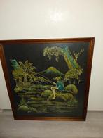 Vintage batik schilderijen balinees, Ophalen