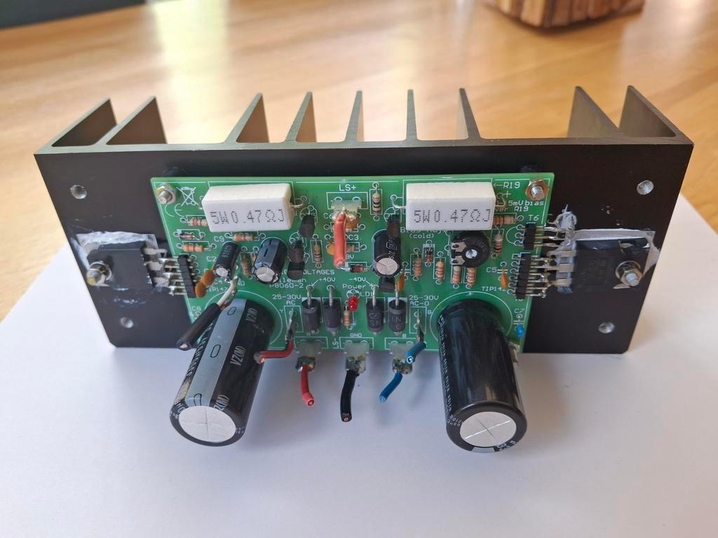 100 watt eindtrap van velleman., Ophalen of Verzenden, Gebruikt, 100 watt of meer