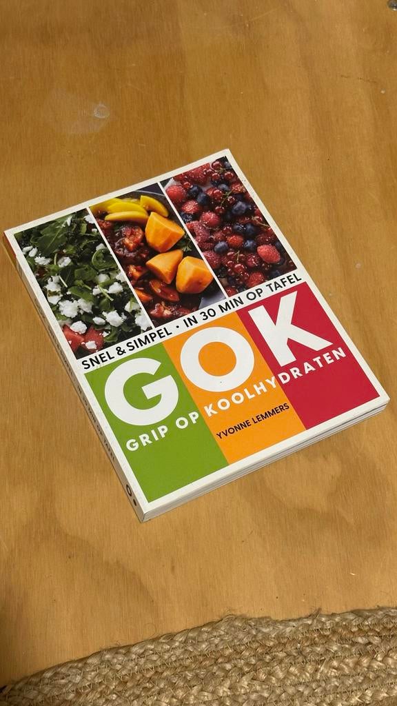 Grip op Koolhydraten - Yvonne Lemmers, Hoofdgerechten, Ophalen of Verzenden, Zo goed als nieuw, Gezond koken