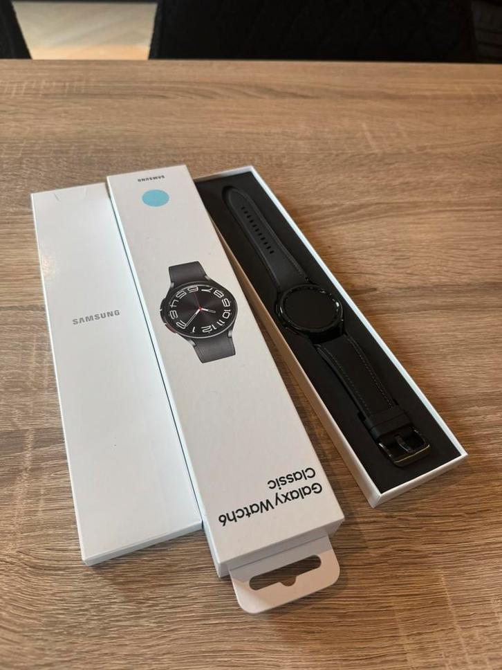 Samsung Watch 6 43MM Classic, Ophalen, Samsung, Store.nl@samsung.com, Zwart