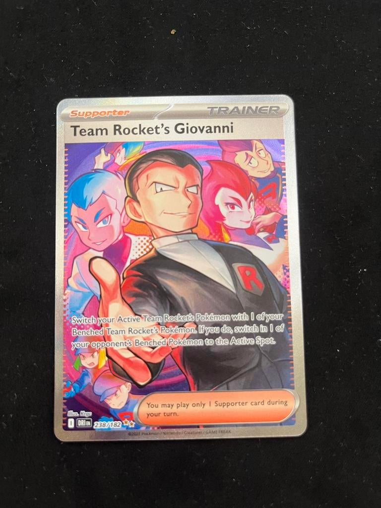 Team rocket’s Giovanni #238, Ophalen of Verzenden, Zo goed als nieuw