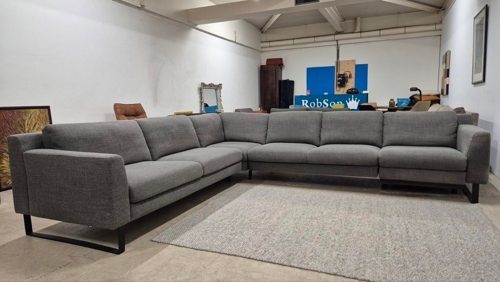 Montel Montelex XXL design hoekbankmet relax system, Huis en Inrichting, Banken | Bankstellen, Modern design, Montel Montelix, hoekbank