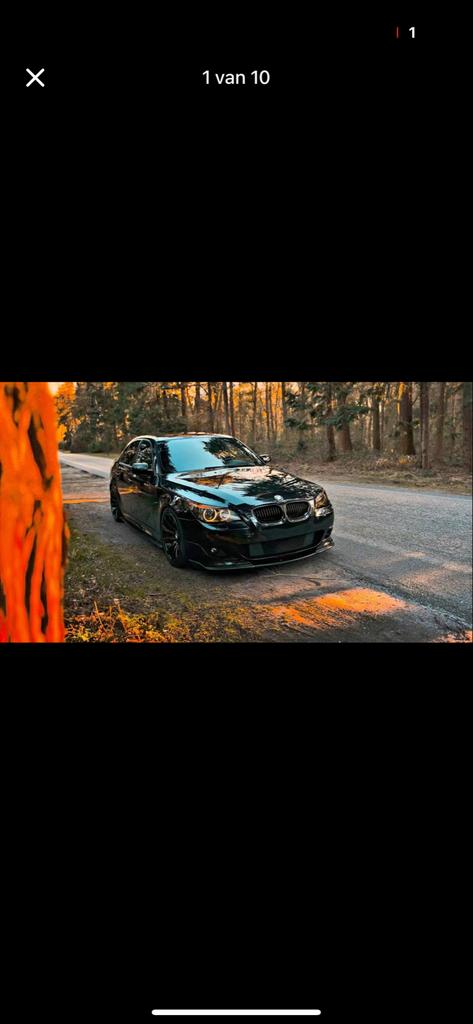 BMW 5-Serie 3.0 I 530 AUT 2003 Zwart, Auto's, Automaat, Achterwielaandrijving, 2000 kg, Zwart