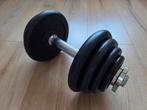 Gietijzer Dumbbell Set - 6x Halters verschillende gewichten, Ophalen, Gebruikt, Rug, Dumbbell
