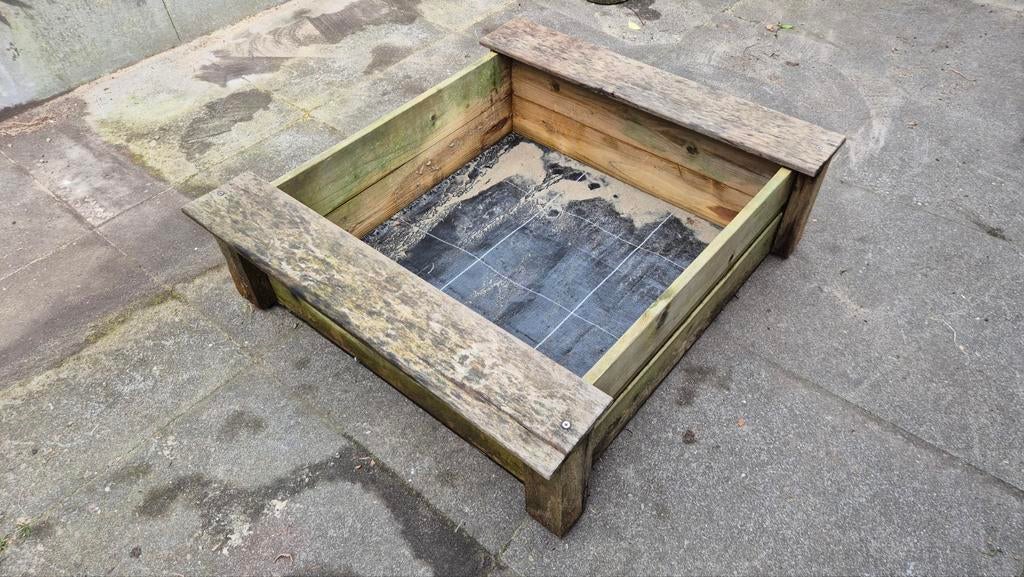 Zandbak 90 x 80 cm, Huis en Inrichting, Woonaccessoires | Kisten, Ophalen, 75 cm of meer