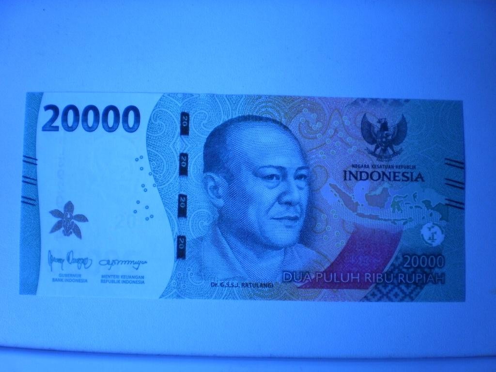 Indonesië - 20 000 Rupiah - Bankbiljet, Verzenden, Zuidoost-Azië, Los biljet