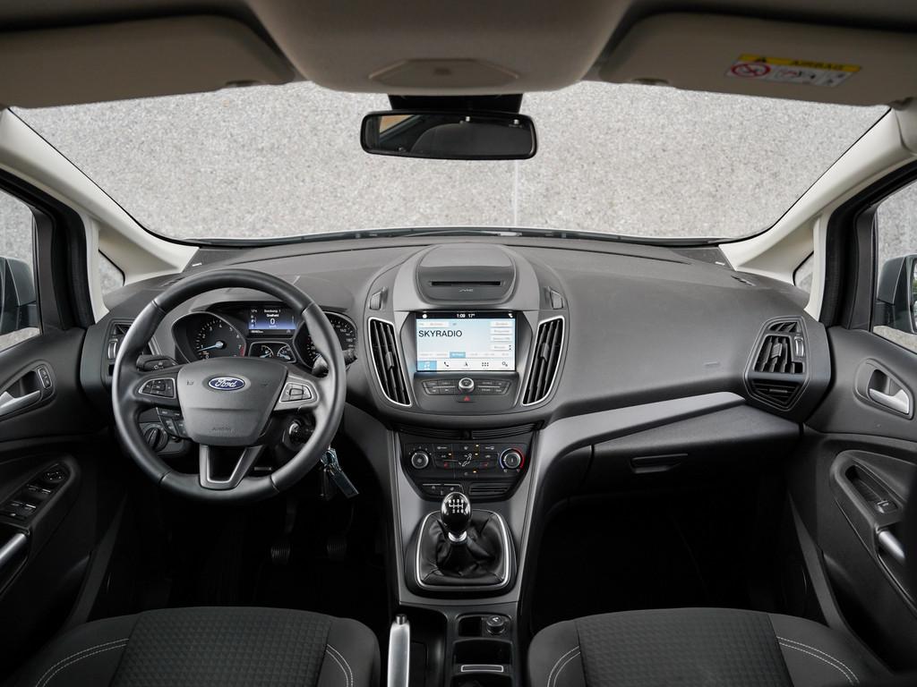 Ford C-MAX 1.0 Titanium |Stoel- en stuurverwarming |Cruise C, Auto's, Ford, Voorwielaandrijving, Gebruikt, Handgeschakeld, Lichtsensor