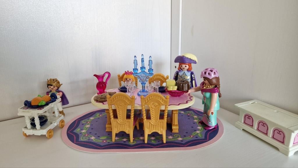 Playmobil Koninklijke eetzaal 5145, Ophalen of Verzenden, Zo goed als nieuw, Los playmobil