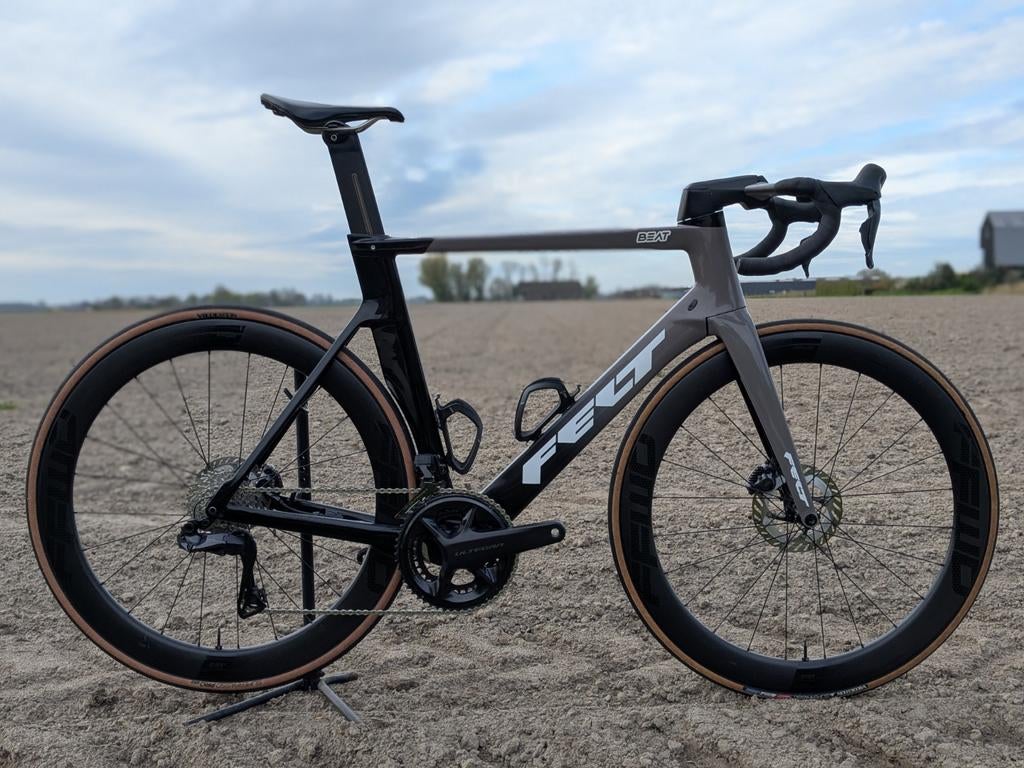 Felt AR1 racefiets maat 58, DI2, FFWD, Fietsen en Brommers, Fietsen | Racefietsen, Zo goed als nieuw, Heren, Overige merken, Meer dan 20 versnellingen