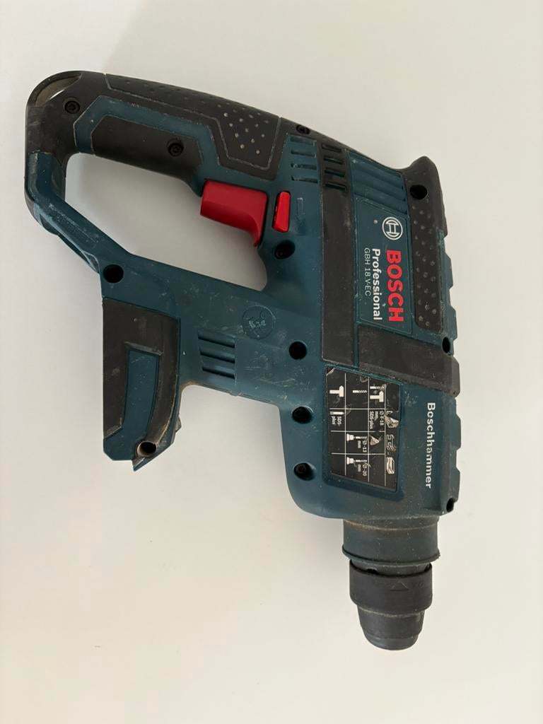 Bosch accu boorhamer GBH 18V, Ophalen of Verzenden, Gebruikt, Boor- en/of Breekhamer