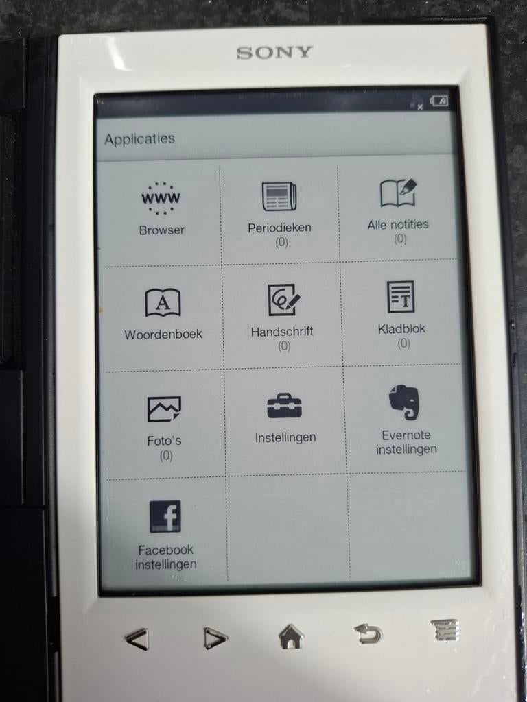 Sony E reader, Computers en Software, E-readers, Ophalen of Verzenden