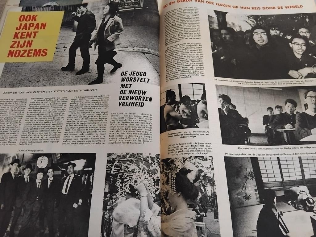 3x Tijdschrift met Ed en Gerda vd Elsken, Boeken, Ophalen, Gelezen