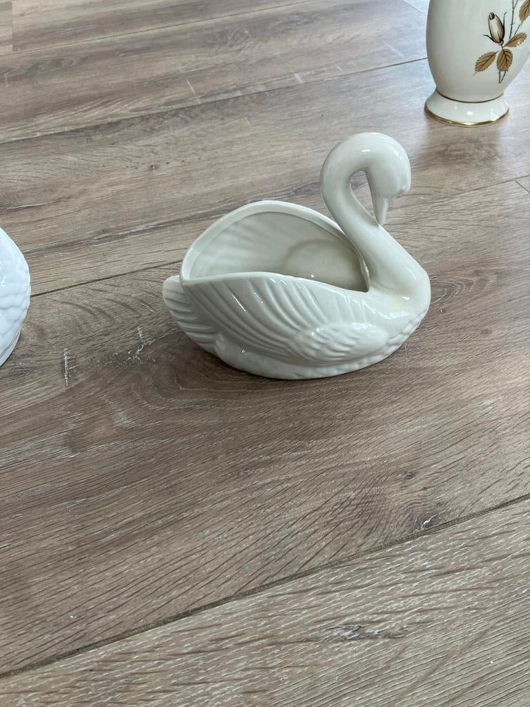 Witte zwaan keramiek, Antiek en Kunst, Ophalen of Verzenden