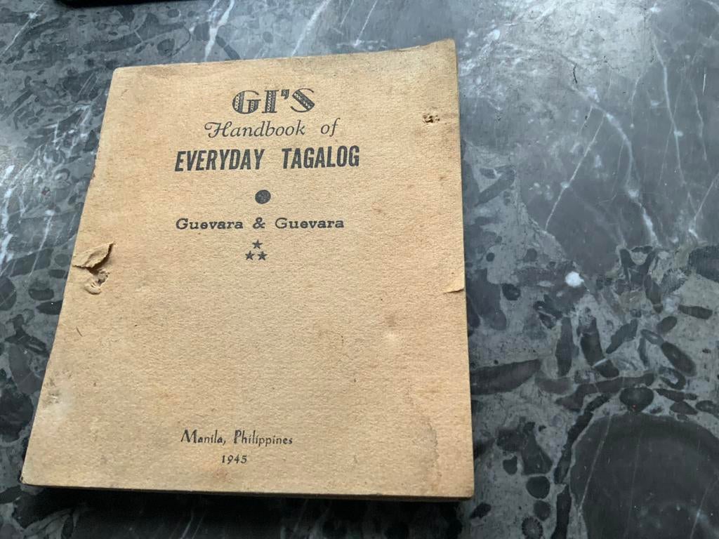 GI's Everyday Guide of Tagalog - Manila 1945, Ophalen of Verzenden