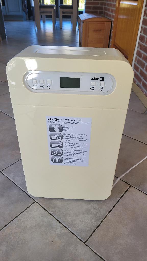 zibro luchtontvochtiger, Witgoed en Apparatuur, Luchtbehandelingsapparatuur, Zo goed als nieuw, Luchtontvochter, Ophalen