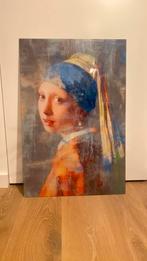 Glas schilderij Meisje met de Parel, Ophalen