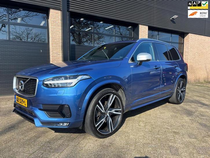 Volvo XC90 2.0 D5 AWD R-Design B&W Trekhaak Luchtvering Pano, Auto's, Volvo, Te koop, XC90, 4x4, ABS, Airbags, Airconditioning