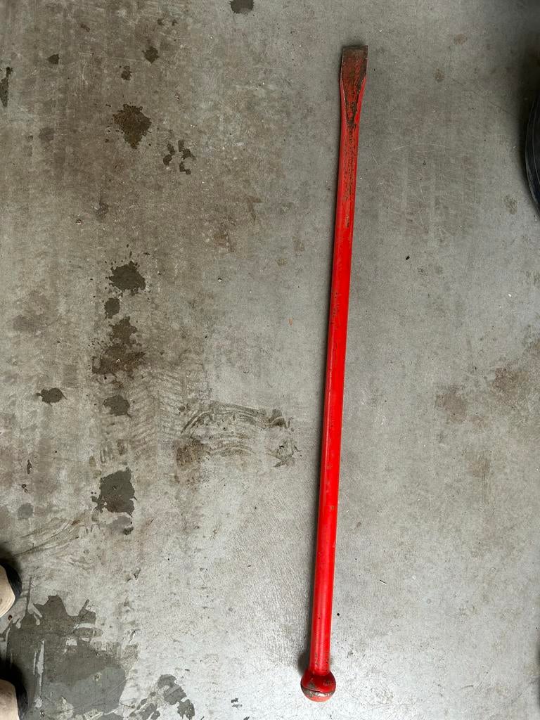 Stootijzer 1 meter, Ophalen, Gebruikt