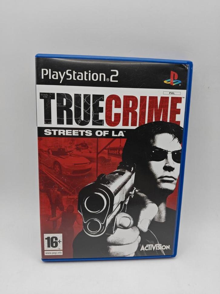 True Crime: Streets of LA - PS2, Spelcomputers en Games, Games | Sony PlayStation 2, Gebruikt, Avontuur en Actie, 1 speler, Vanaf 16 jaar