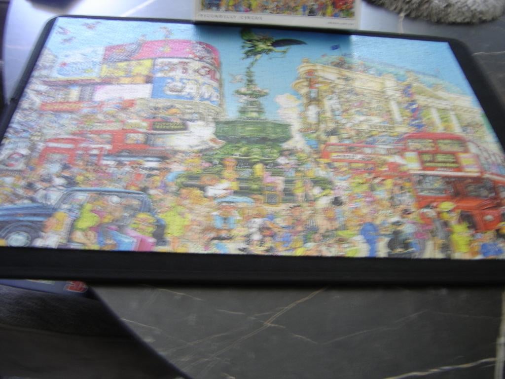 puzzel piccadilly  circus, Ophalen, 500 t/m 1500 stukjes, Zo goed als nieuw