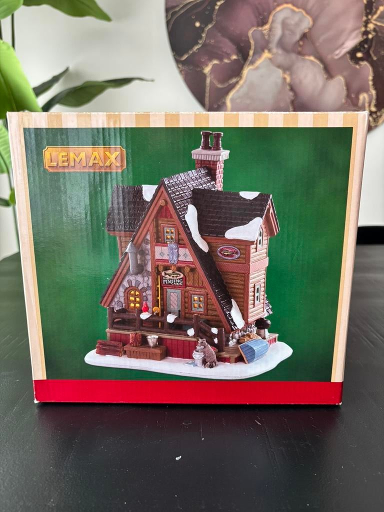 Lemax Pete’s Fishing Cabin, Ophalen, Zo goed als nieuw