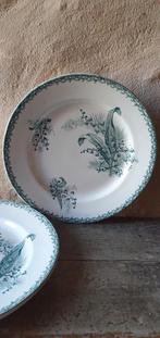 Set(2) bordjes terre de fer Muquet st Amandinoise, Ophalen of Verzenden