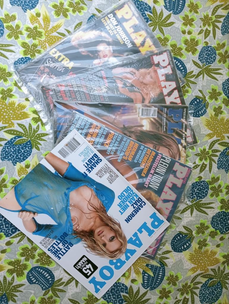 Playboy magazijnen - Diverse edities, Ophalen of Verzenden, 1980 tot heden, Nederland, Tijdschrift