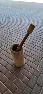 Houten karn, Ophalen