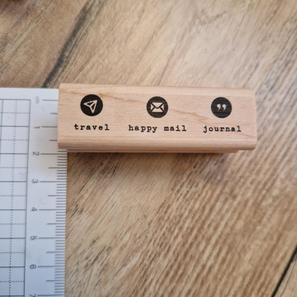 Nieuwe Cafeanalog stempel, Verzenden, Nieuw, Houten stempel