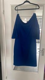Blauwe shoulder jurk maat L vsn H&M, Kleding | Dames, Maat 38/40 (M), Blauw, Ophalen of Verzenden, Zo goed als nieuw