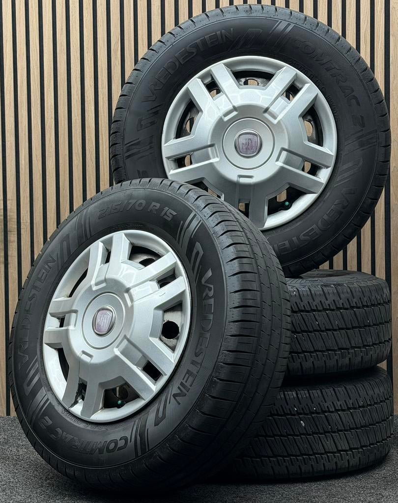 Originele 15 inch Fiat Ducato Camper 5x118 ET68 215/70/15, Ophalen, 215 mm, 15 inch, .