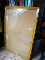 grote houten lijst, met glas, 90x132,, Huis en Inrichting, Woonaccessoires | Lijsten, Gebruikt, Ophalen of Verzenden, 75 tot 100 cm