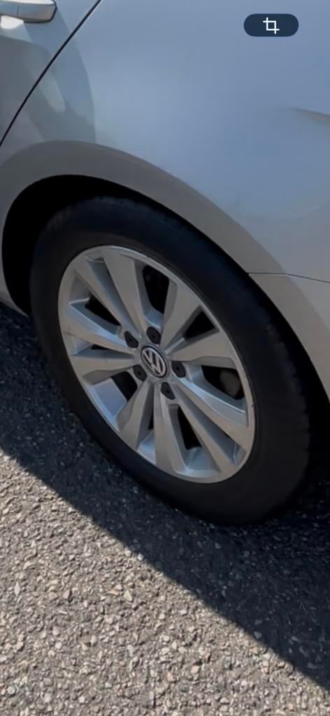 Volkswagen Golf 16 inch velgen met zomerbanden, Auto-onderdelen, Ophalen, Gebruikt, 16 inch, Banden en Velgen