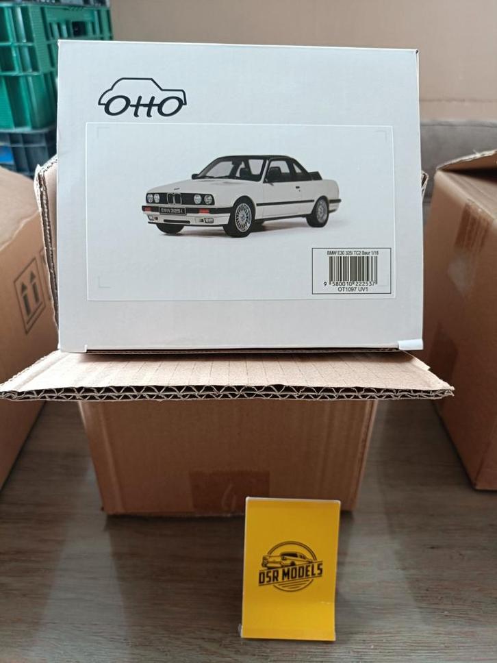 1:18 BMW 325i TC 2 Baur E30, Hobby en Vrije tijd, Modelauto's | 1:18, Nieuw, Auto, OttOMobile, Ophalen of Verzenden