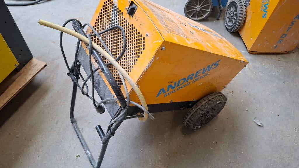 bouwdroger Andrews, Ophalen, Gebruikt, Ventilator en Afzuiger