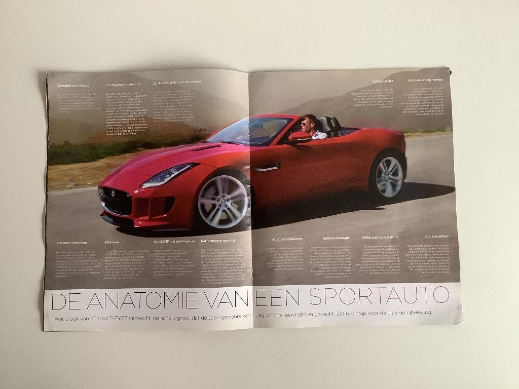 Jaguar F-Type brochure, Ophalen of Verzenden, Zo goed als nieuw, Overige merken