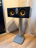 Mooie B&W HTM62 Centerspeaker Black Ash - 600 Serie, Ophalen of Verzenden, Zo goed als nieuw, 60 tot 120 watt, Bowers & Wilkins (B&W)