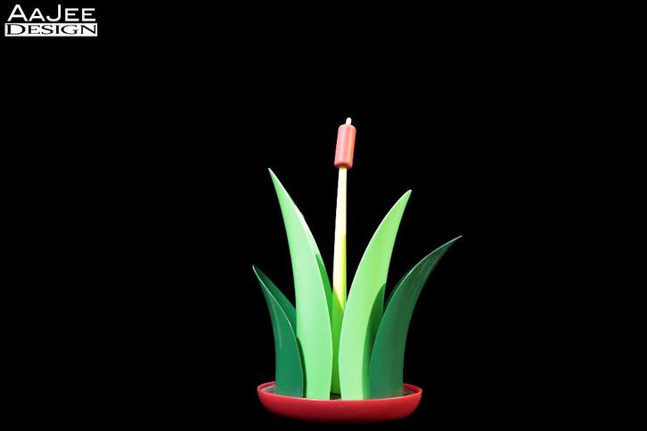 Retro toiletrolhouder met magazinerek – Groen/geel kunststof, Verzamelen, Retro, Huis en Inrichting, Ophalen of Verzenden