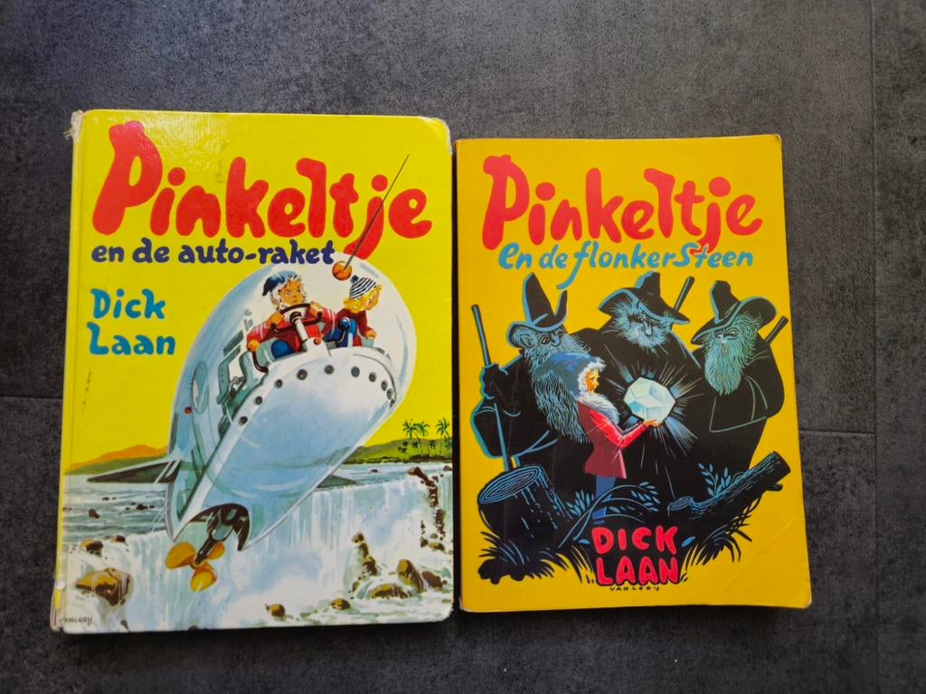 2x Pinkeltje Boeken - Dick Laan, Ophalen of Verzenden, Gelezen, Dick Laan, Fictie algemeen