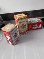 Vintage Droste Cacao en Van Nelle Koffie Thee Blikken, Verzamelen, Blikken, Ophalen of Verzenden, Gebruikt, Overige, Overige merken