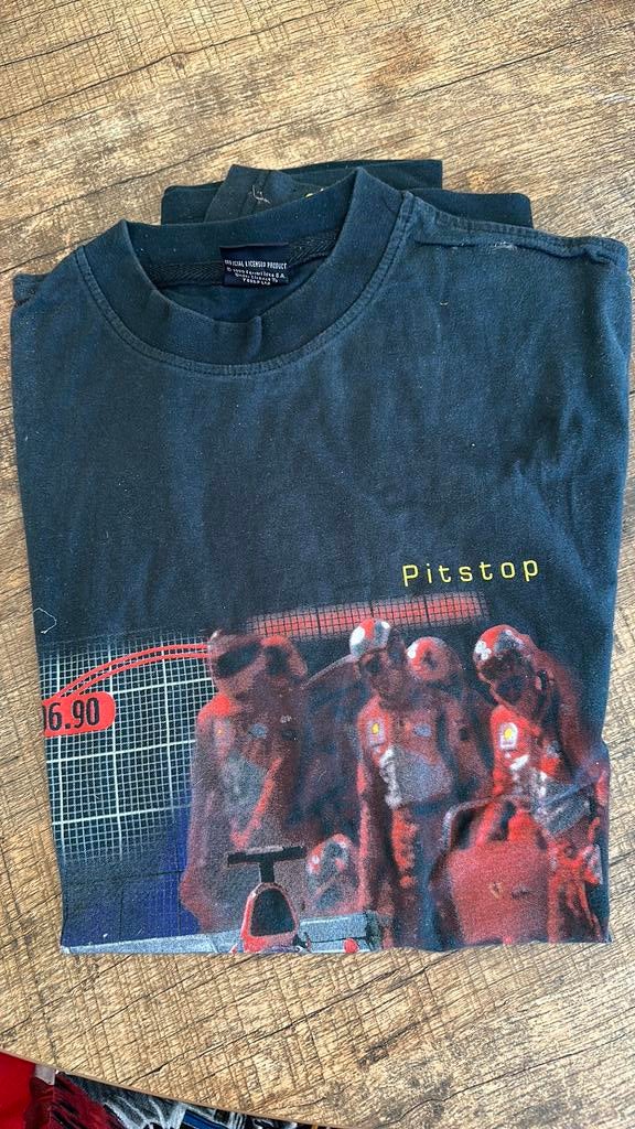 Formule 1 t-shirt ferrari maat L, Ophalen of Verzenden, Zo goed als nieuw, Rood