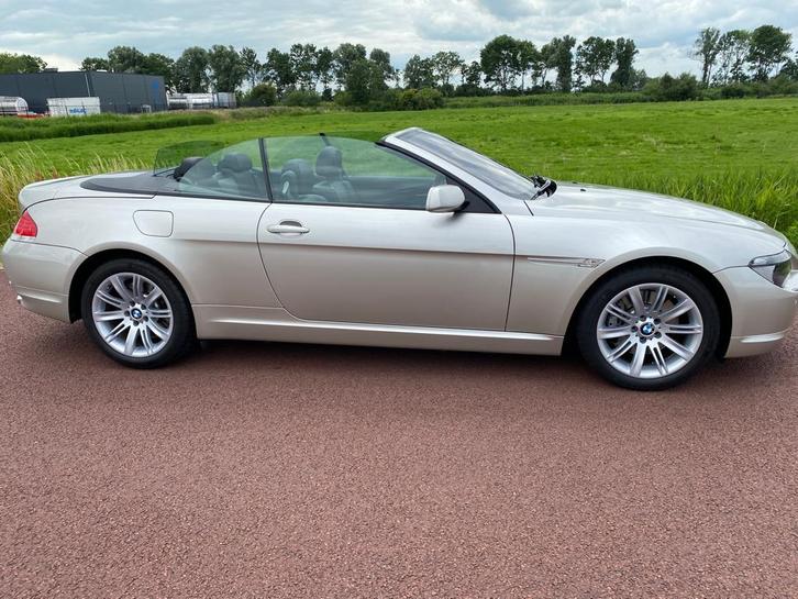 BMW 645CI Cabrio youngtimer, Auto's, BMW, Particulier, 6-Serie, Alarm, Boordcomputer, Cruise Control, Elektrische stoelverstelling