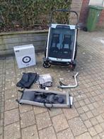 Thule cross chariot 2 fietskar, Ophalen, Gebruikt, Opvouwbaar, 40 tot 60 kg