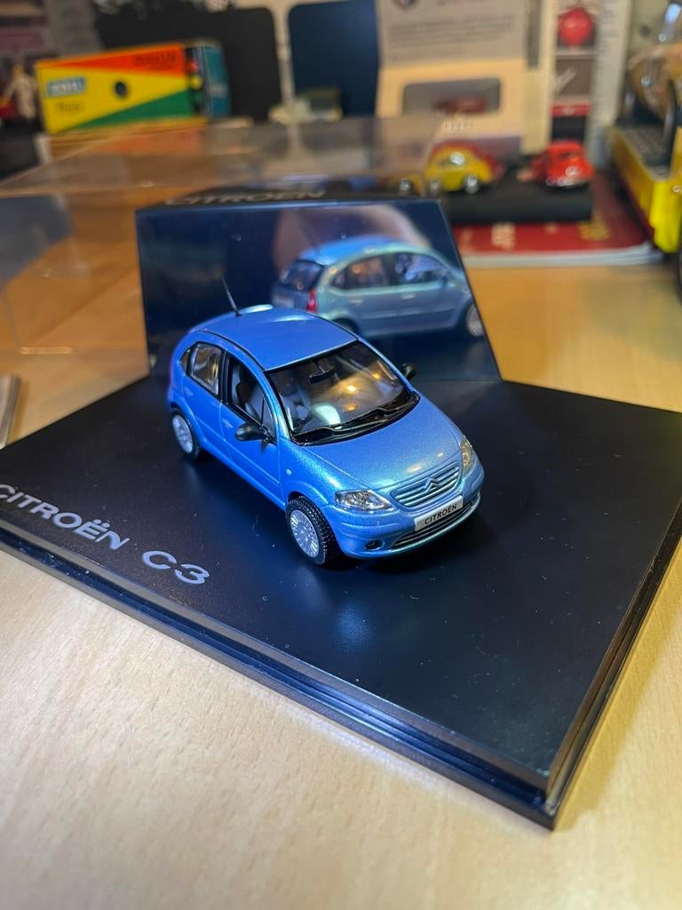 1:43 Norev Citroën C3 ……… 15,-, Hobby en Vrije tijd, Modelauto's | 1:43, Zo goed als nieuw, Auto, Overige merken, Ophalen of Verzenden